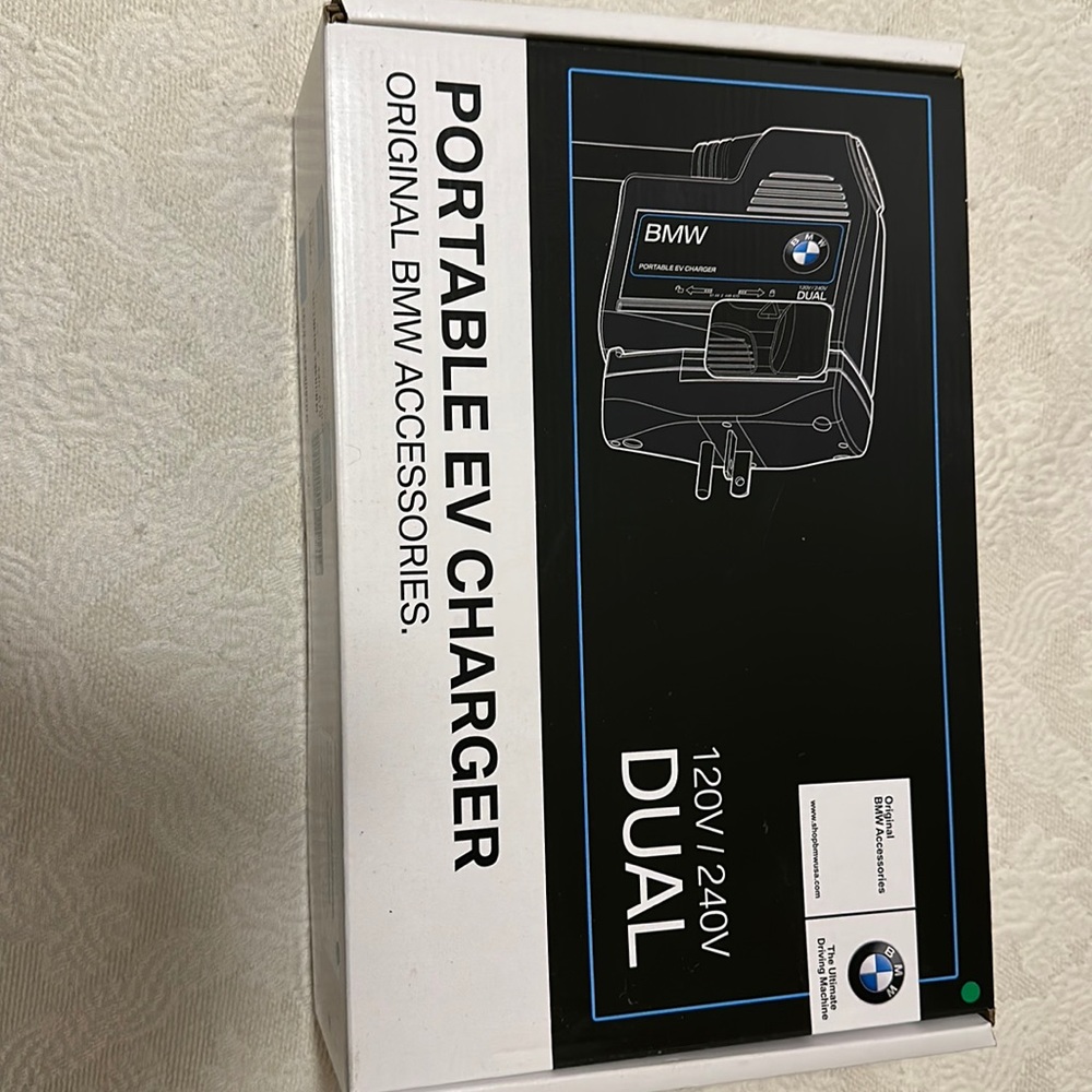 BMW 120V/240V DUAL Portable EV Charger